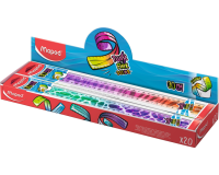 Maped Twist'n Flex Animals Lineal 30cm Display 20 Stück sortiert