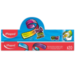 Règle Maped Twist'n Flex Animals 20cm display 20 pièces assorti