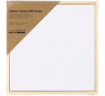 Canvaspaneel Creativ Company met lijst 158x158mm wit