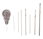 Set aiguilles Craetiv Company blister 8 pièces argent