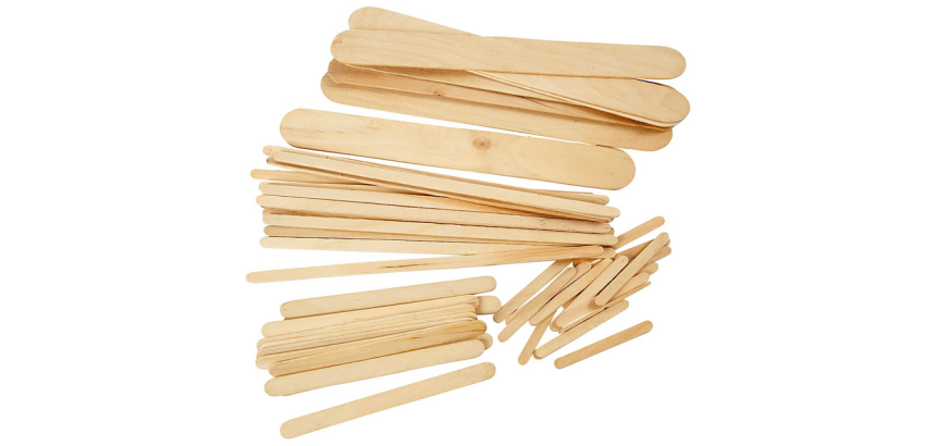 Ijslollystokjes Creativ Company hout set à 4250 stuks