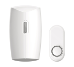 Kit sonnette à brancher KlikAanKlikUit ACDB-8000AC blanc