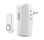 Kit sonnette à brancher KlikAanKlikUit ACDB-8000AC blanc