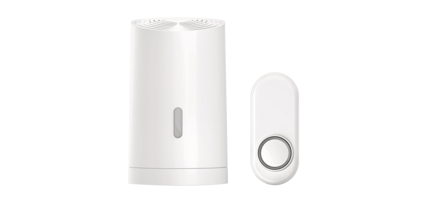 Kit sonnette sans fil KlikAanKlikUit ACDB-9000AC blanc