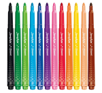 Viltstift Maped Color'Peps Long Life 2.0 set à 12 stuks assorti