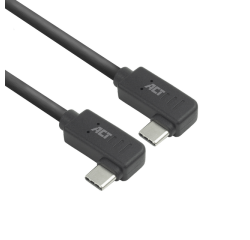 Câble ACT USB-C coudé droite/gauche 10 Gbps 1m