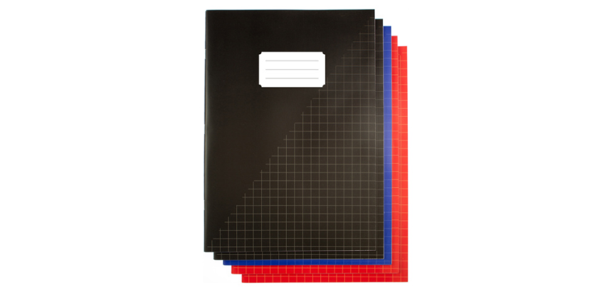 Schrift Kangaro A4 ruit 10mm 80 pagina's 60gr assorti pak  à 5 stuks