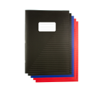 Kangaro A4 lined notebook 160 pages 60g assorted set of 5 pieces
