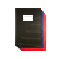 Kangaro A4 lined notebook 160 pages 60g assorted set of 5 pieces