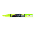 Uni-ball Fluorescent Yellow Chalk Marker, 0.9-1.3 mm Round Tip