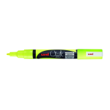 Krijtstift Uni-ball chalk rond 0.9-1.3mm  fluor geel