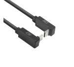 Kabel ACT USB-C hoek boven/beneden 10Gbps 1m