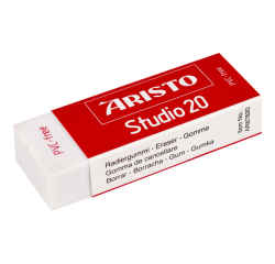 Gomme Aristo Studio 20 blanc