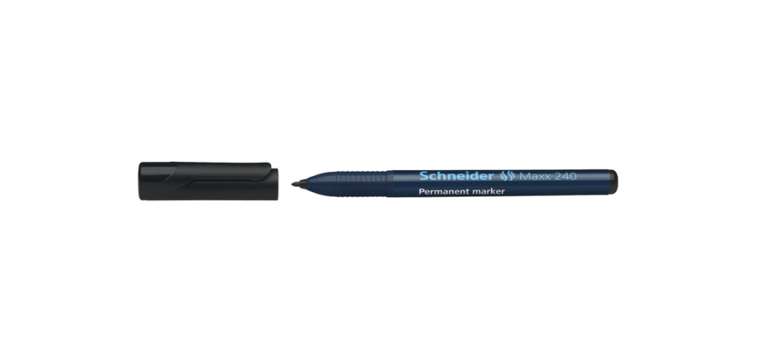 Marqueur permanent Schneider Maxx 240 ogive 1-2mm noir