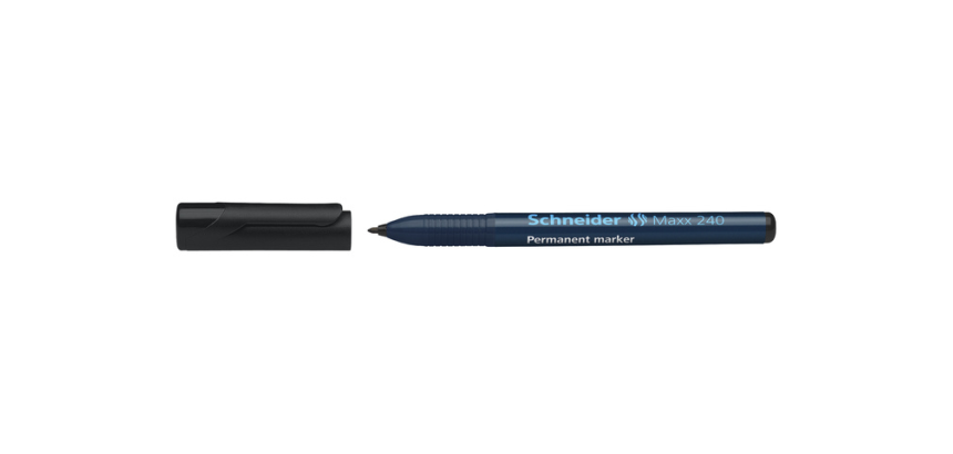Marqueur permanent Schneider Maxx 240 ogive 1-2mm noir