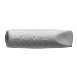 FABER-CASTELL Eraser 'GRIP 2001 ERASER CAP', color: gray