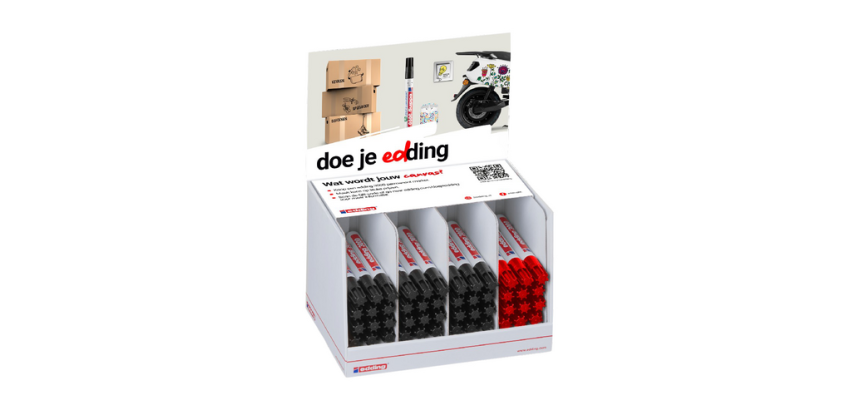 Permanenter Marker edding 3000 für Canvas-Display