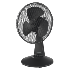 Tafelventilator Inventum Ø 30 cm zwart