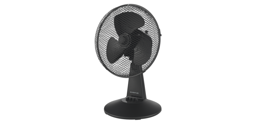 Tafelventilator Inventum Ø 30 cm zwart