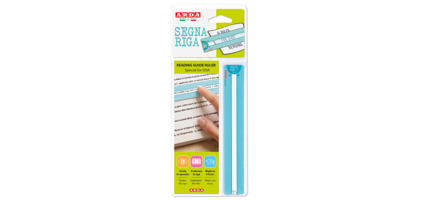Leesliniaal Arda Easy Reading 0.7mm turquoise