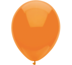 Orange solid balloon Ø30cm