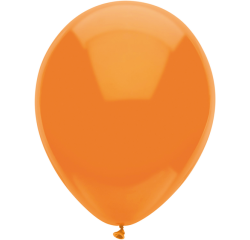 Orange solid balloon Ø30cm
