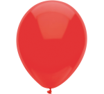 Plain red balloon Ø30cm