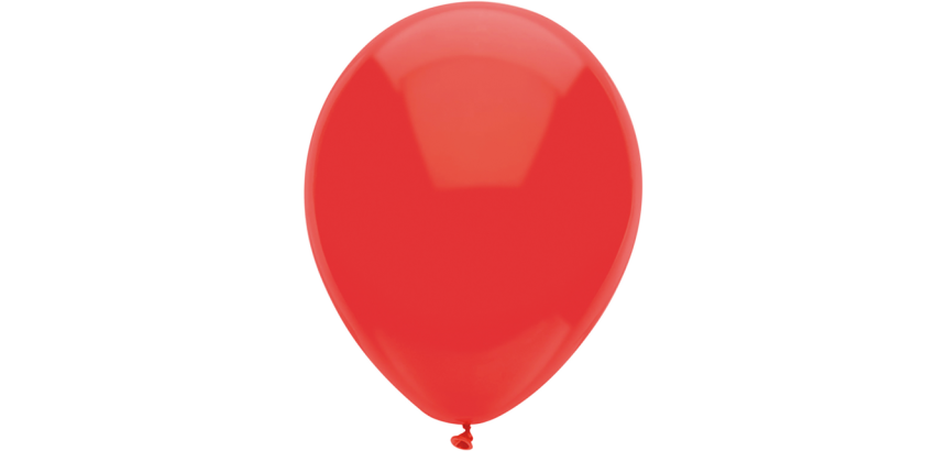 Plain red balloon Ø30cm
