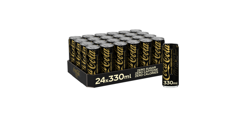 Frisdrank Coca Cola zero sugar zero caffeine blik 330 ml
