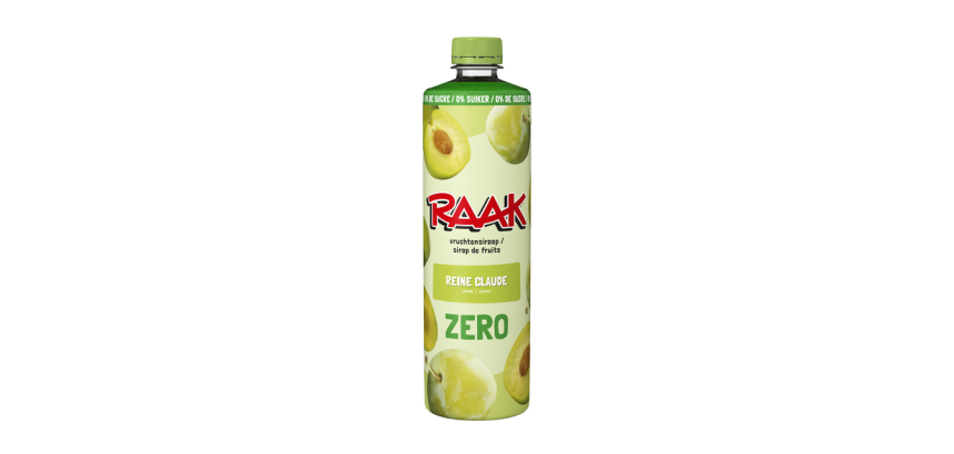 Siroop RAAK reine claude zero sugar 750ml