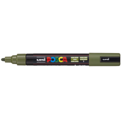 Paintmarker Uni POSCA PC5M medium kaki groen