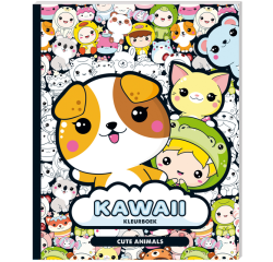 Livre de coloriage Kawaii Cute Animals