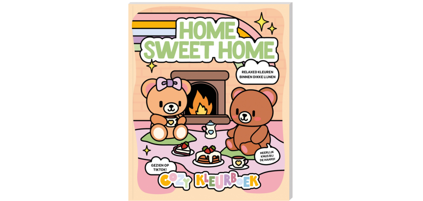 Kleurboek Cozy Home sweet home