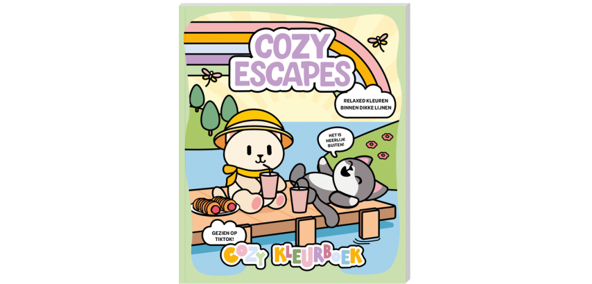 Kleurboek Cozy Escapes