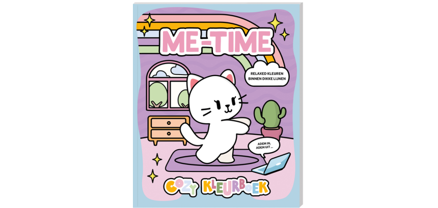 Cozy Me Time Coloring Book