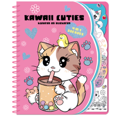Kawaii Cuties 4-in-1 Activity Book