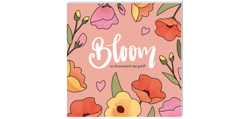 Livre de coloriage InterStat Bloom