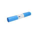 Hynex trash bag 70x110cm recycled HDPE T25 120L blue roll of 50 pieces