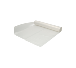 Hynex garbage bag 70/15x200cm recycled LDPE T80 400L transparent perforated roll 5 pieces