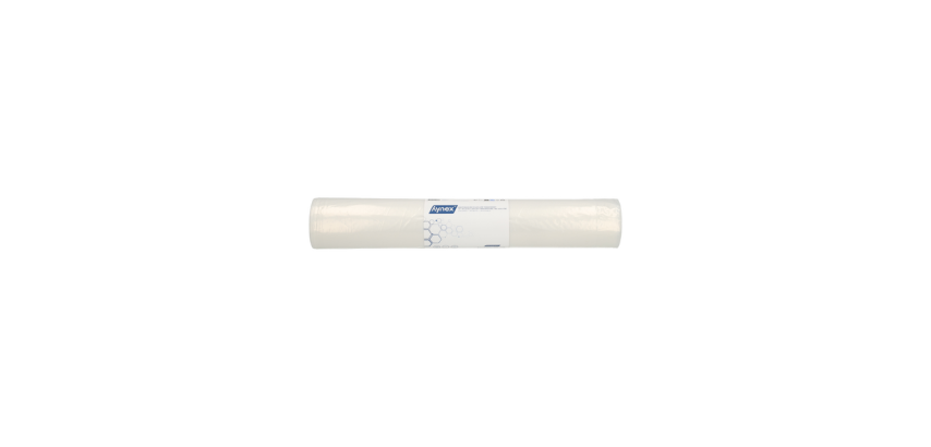 Hynex garbage bag 70/15x200cm recycled LDPE T80 400L transparent perforated roll 5 pieces