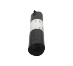 Hynex trash bag 60x80cm recycled LDPE T60 60L black roll of 20 pieces