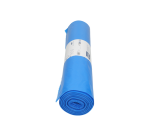 Afvalzak Hynex 80x110cm LDPE recycled T60 130L blauw rol à 20 stuks