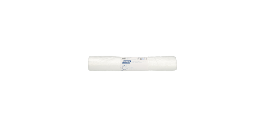 Hynex Trash Bag 63x70cm Recycled HDPE T15 50L Transparent Roll 50 Pieces