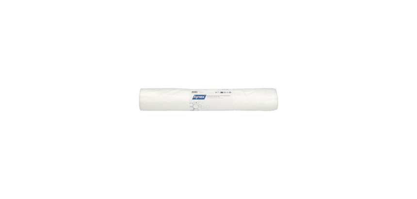 Hynex Trash Bag 63x70cm Recycled HDPE T15 50L Transparent Roll 50 Pieces