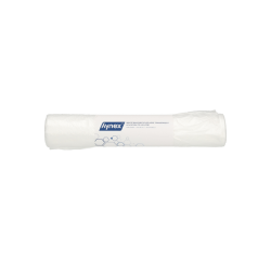 Hynex Trash Bag 45x50cm Recycled HDPE T15 20L Transparent Roll of 50 Pieces