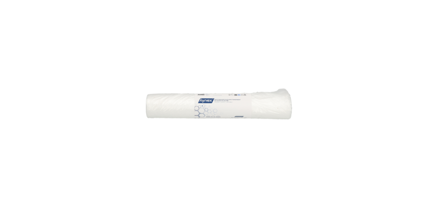 Afvalzak Hynex 50x55cm HDPE recycled T15 25L transparant rol à 50 stuks