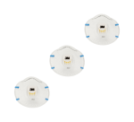 3M Staubschutzmaske zum Schleifen 8822 FFP2 mit Ventil, 3 Stück