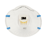 3M Staubschutzmaske zum Schleifen 8822 FFP2 mit Ventil, 3 Stück