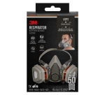 3M-Maske mit austauschbaren Filtern 6002KIT-1, A2P2, organische Dämpfe