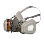 3M Mask with Replaceable Filters 6002KIT-1, A2P2, Organic Vapors